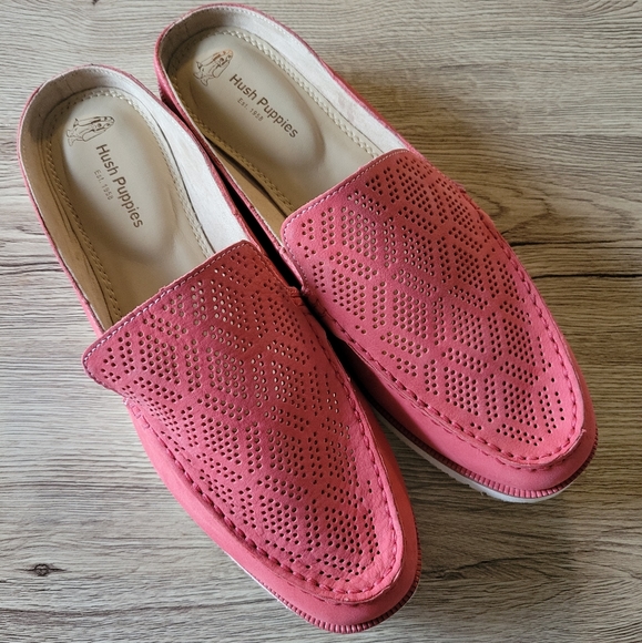 Hush Puppies Chowchow perforated mules size 11 - Picture 2 of 8